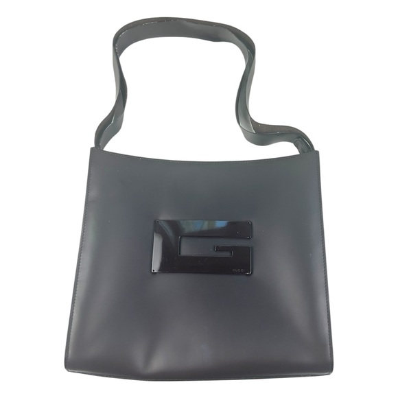 Gucci Black Leather Shoulder Bag - Picture 1 of 13